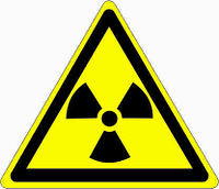 Знак "Опасно! Радиоактивные вещества или ионизирующее излучение"
