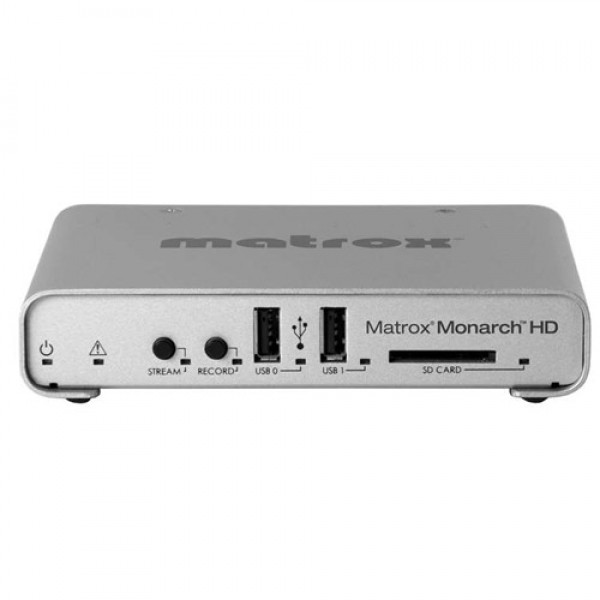 ЗАПИСЫВАЮЩЕЕ УСТРОЙСТВО MATROX MONARCH HD VIDEO STREAMING (MHD/I) - фото 1 - id-p87322056