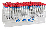 KING TONY Стенд с прецизионными отвертками, серии 1431, 1432, 1433, 114 предметов KING TONY 31419MR 31419MR KING TONY Стенд с прецизионными отвертками, серии 1431, 1432, 1433, 114 предметов KING TONY 31419MR