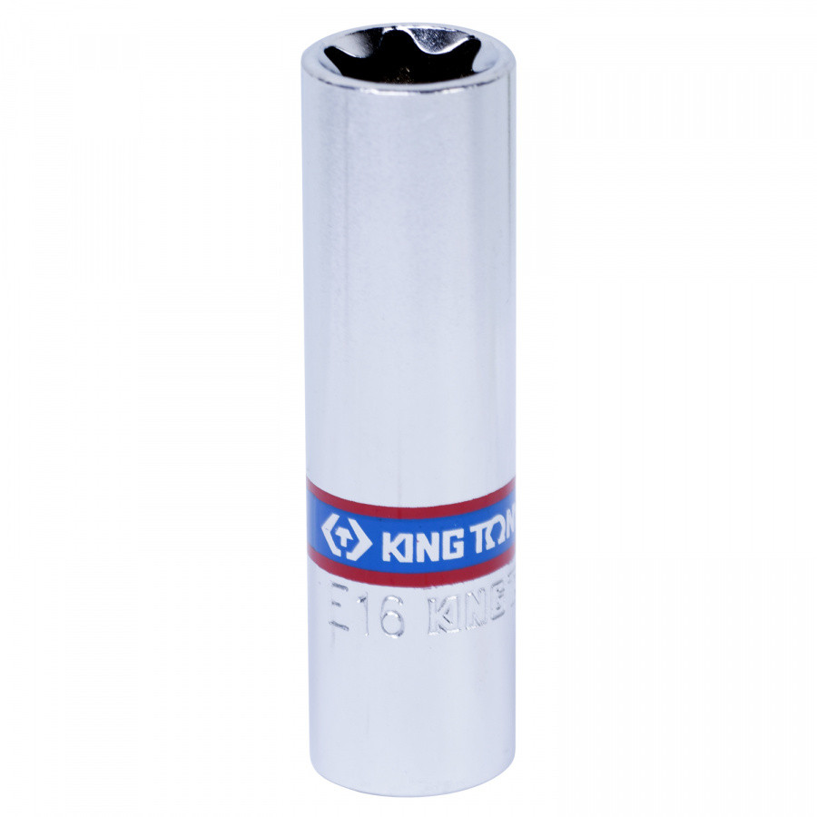 KING TONY Головка торцевая TORX Е-стандарт 3/8", E16, L = 63 мм KING TONY 327516M