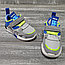 Кроссовки серые для мальчиков (сине-салатовыми вставками (sport inene)), фото 2