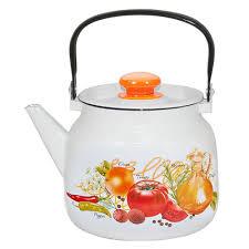 Чайник эмалированный "Итальянская кухня" 3,5 литра
