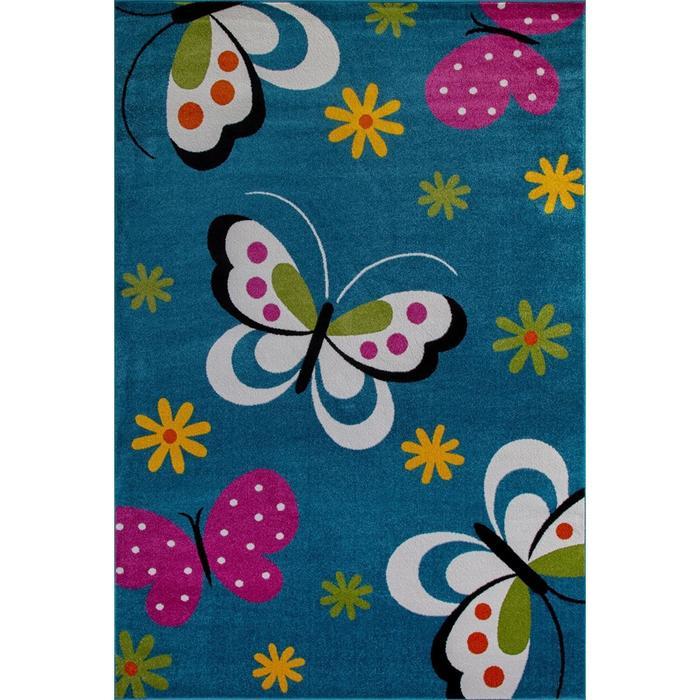 Прямоугольный ковёр Crystal 0772, 80 х 150 см, цвет blue
