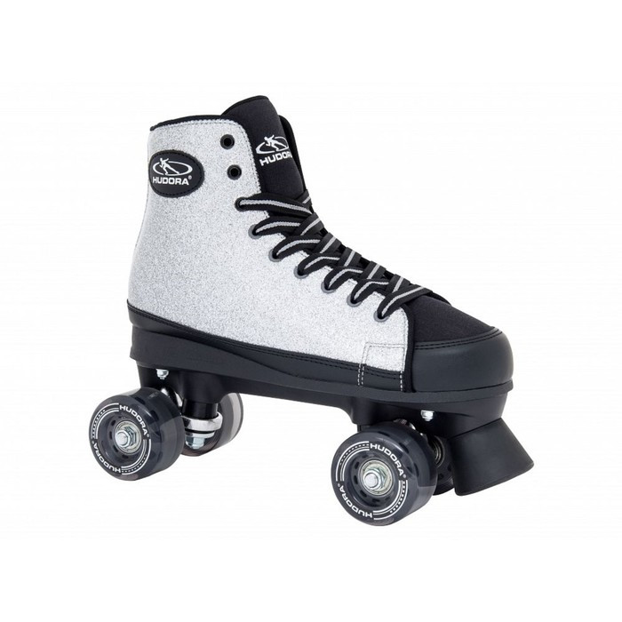 Ролики-квады Roller Skates Silver Glamour, цвет серебристый, размер 37