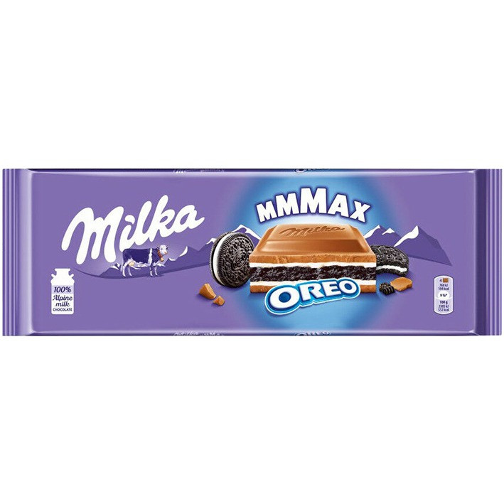 Шоколад молочный Milka Oreo 300 грамм (12 шт. в упаковке) /Швейцария/ - фото 1 - id-p87366172