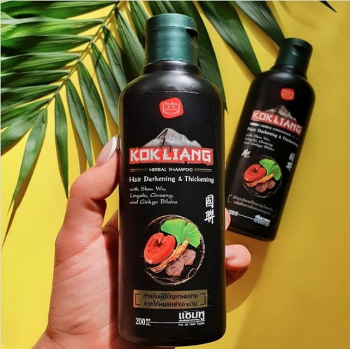 Кондиционер для темных волос conditioner hair darkening thickening kokliang