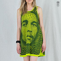 Платье-туника Mirror с принтом "Bob Marley"