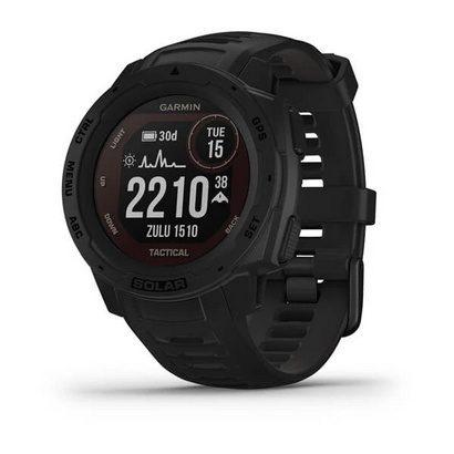 Часы Instinct Solar, Tactical Edition, GPS Watch, Black, WW