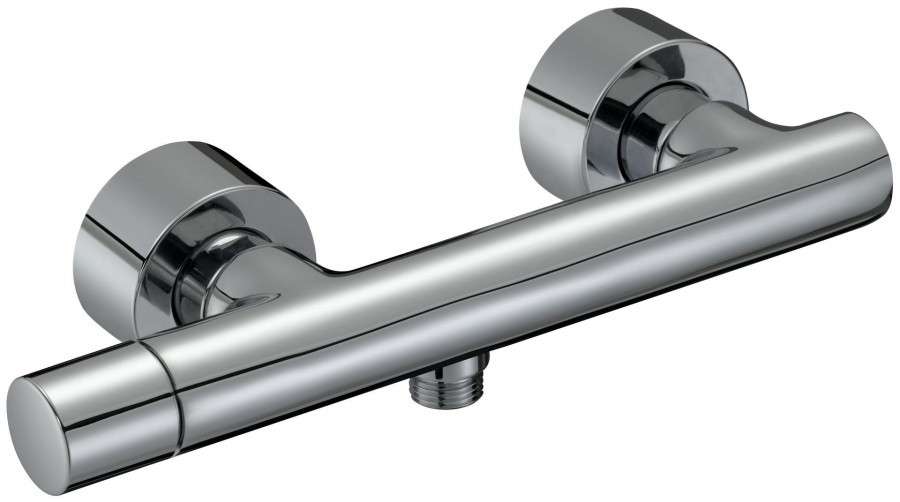 Однорычажный настенный смеситель для душа Toobi, полир. Никель E8962-BN, фото 1