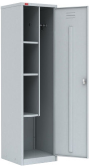Односекционный металлический шкаф для одежды ШРМ-АК У