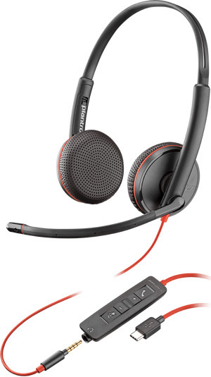 Plantronics 209751-101 Гарнитура BLACKWIRE,C3225 USB-C