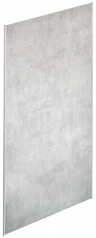 Декоративная панель Panolux на стену для душевого пространства, глянцевый белый / глянцевый серый E63000-HU