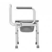 Кресло-стул инвалидное с санитарным оснащением "Ortonica" TU 3 (с откидными подлокотниками)
