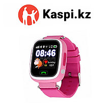 Детские GPS часы Q90 розовые