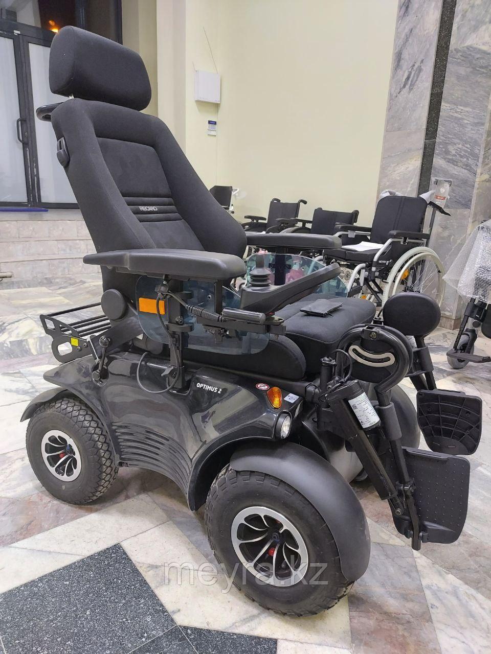 Инвалидная кресло-коляска с электроприводом, вездеход OPTIMUS 2, фото 1