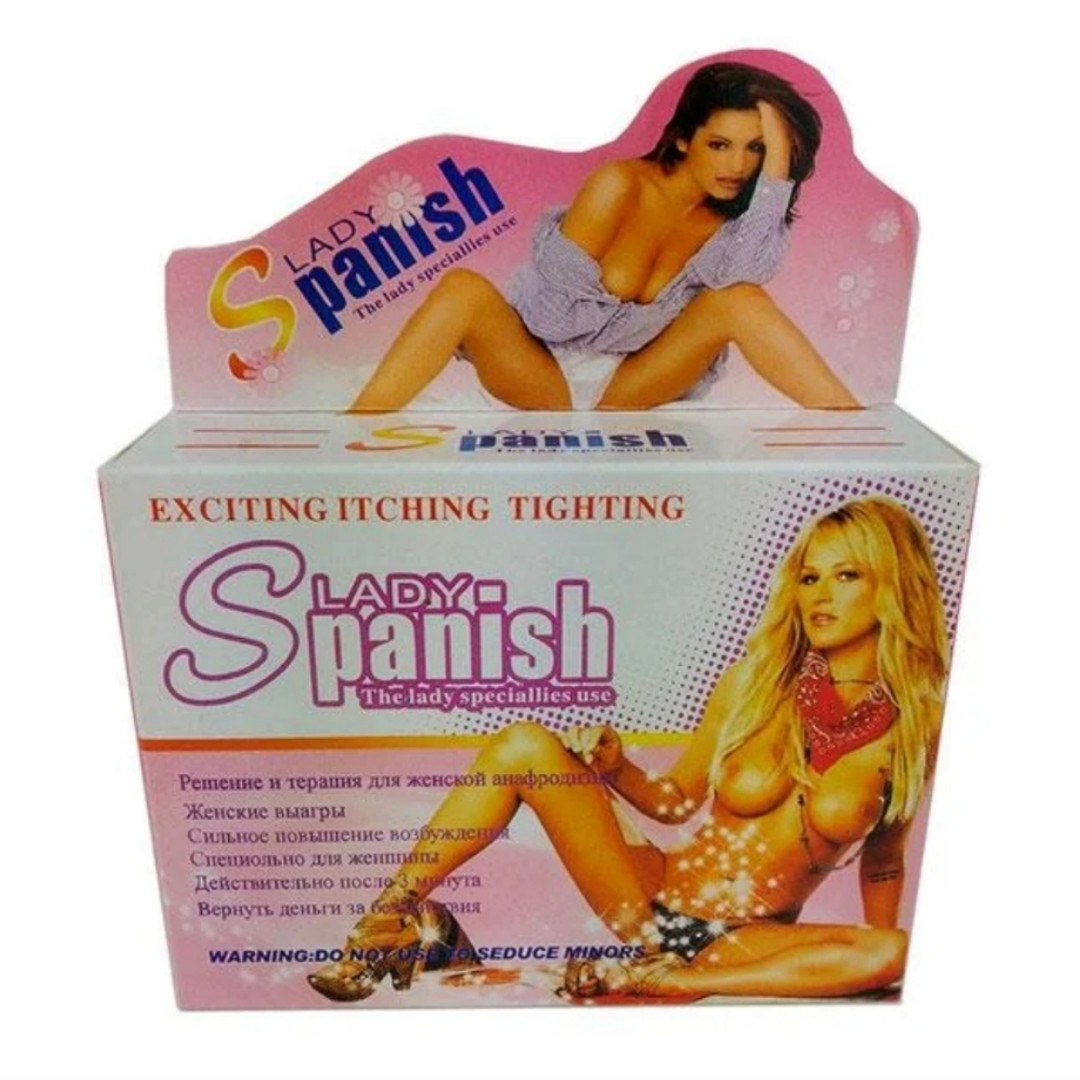 Возбуждающая жевательная резинка  Испанская Леди Spanish Lady (1 упаковка-4 коробочки)