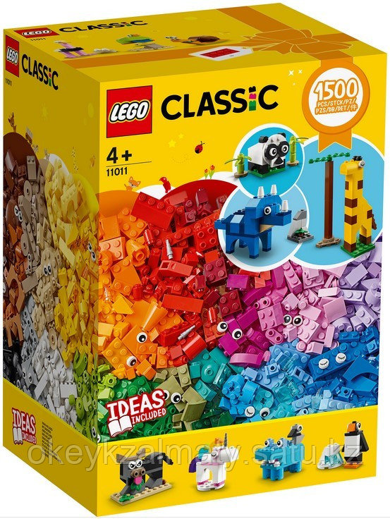 LEGO Classic: Кубики и зверюшки 11011