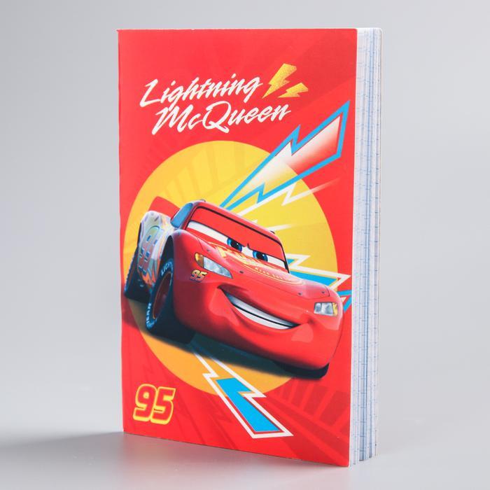 Блокнот на скрепке "Маккуин", Тачки, 32 листа, А6