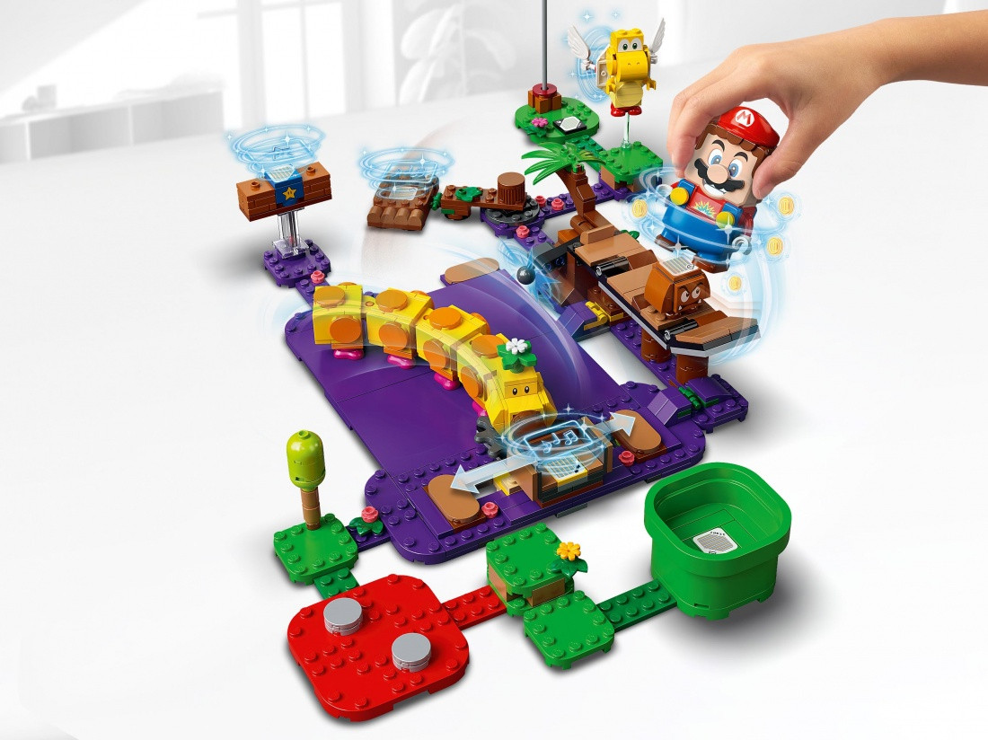 71383 Lego Super Mario Ядовитое болото егозы. Дополнительный набор, Лего Супер Марио - фото 4 - id-p87412565