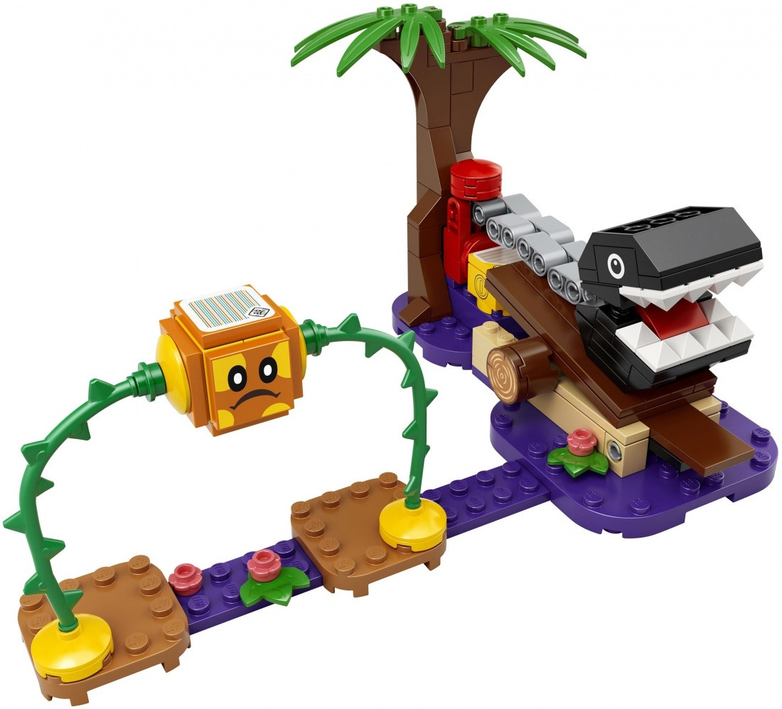 71381 Lego Super Mario Кусалкин на цепи встреча в джунглях. Дополнительный набор, Лего Супер Марио - фото 5 - id-p87412563