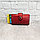 Картхолдер держатель для карт и визиток с RFID защитой экокожа KH-325 бордовый, фото 4