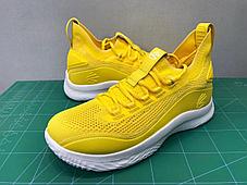 Баскетбольные кроссовки Curry 8 "Yellow" (40-46), фото 2