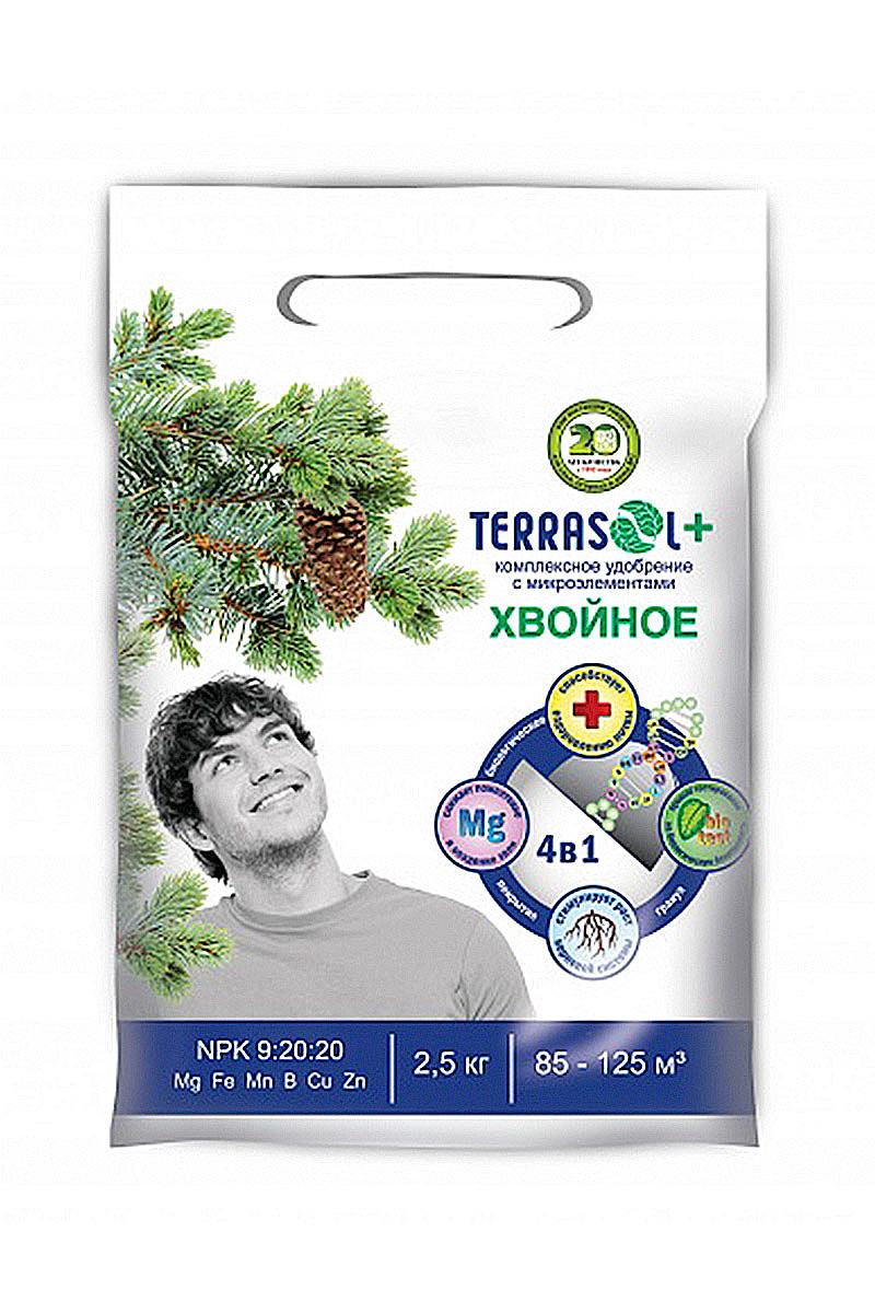 Удобрение Terrasol для хвойных 2,5 кг