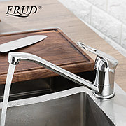 FRUD R49104 Смеситель д/кухни дл. гусак хром