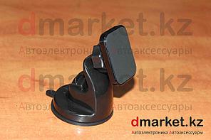 Держатель-магнит для телефона CT-035, на присоске, пластик, черный, универсальный
