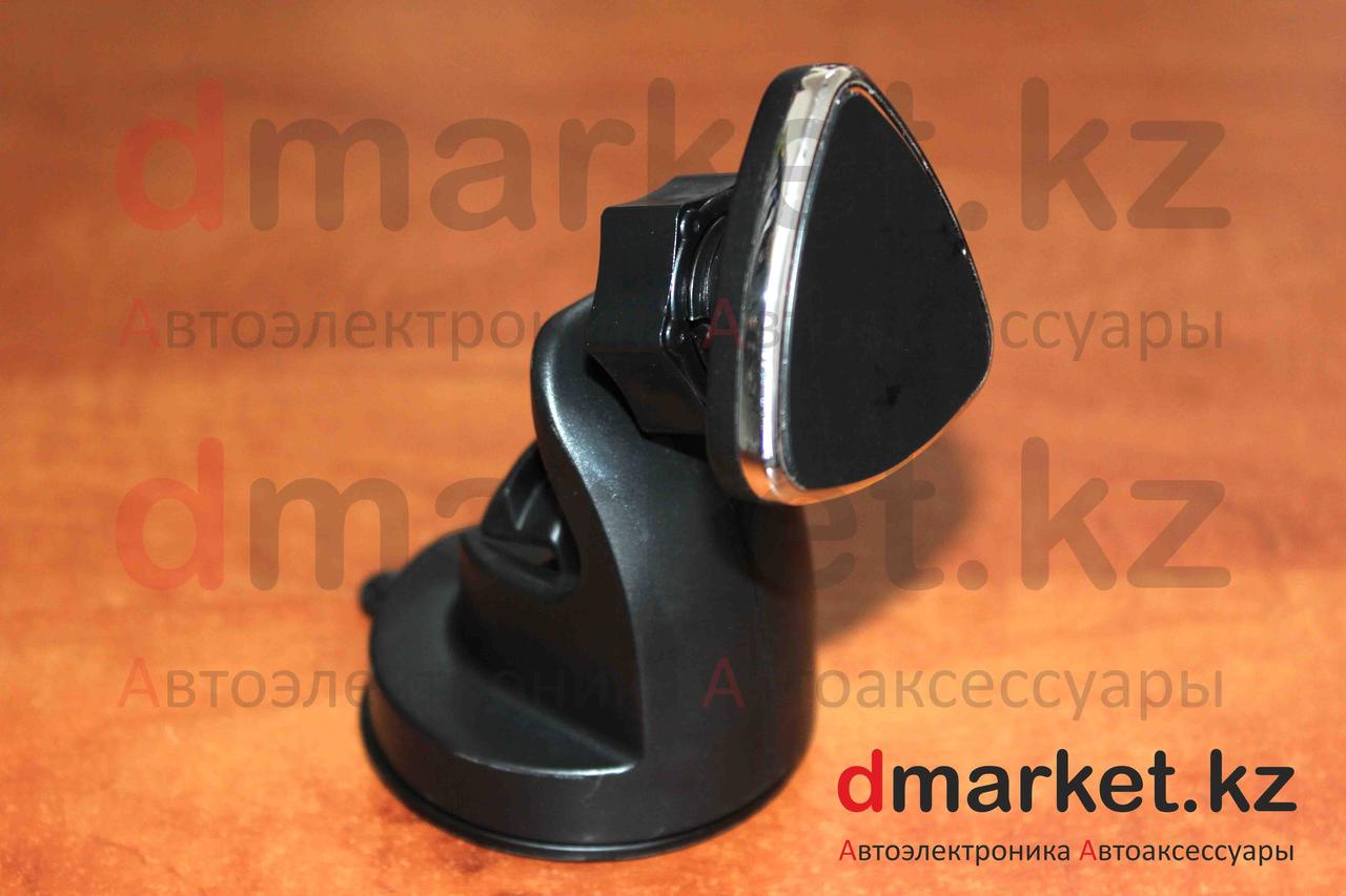 Держатель-магнит для телефона S117, на присоске, пластик, черный, универсальный