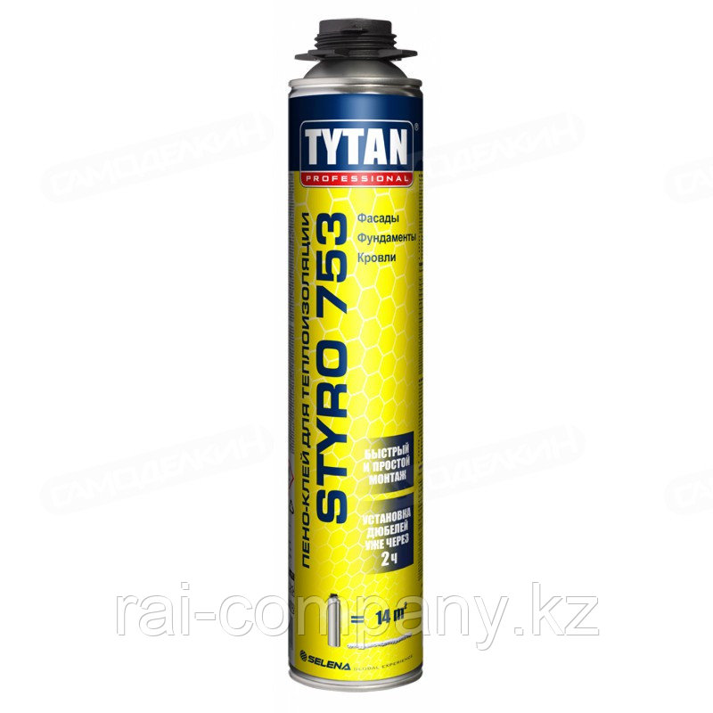 Клей для наружной теплоизоляции Tytan Styro 753  750 мл, фото 1