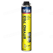 TYTAN STYRO 753 Клей для наружной теплоизоляции, 750 мл, голубой, Tytan Professional.