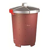 Бак для сбора отходов Restola 45 л, бордовый - 5 шт/уп
