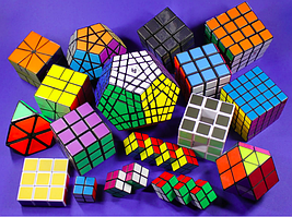 Кубики Рубика, головоломки