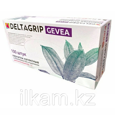 Deltagrip Gevea
Латексные хлорированные неопудренные перчатки, фото 2
