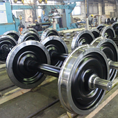 Колесная пара ТГМ-4Б 1520 мм ГОСТ 11018-2011