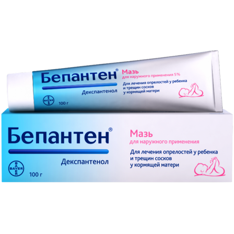 Бепантен 5% 100г мазь