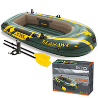 Үрлемелі қайық 2 орындық INTEX SeaHawk 2 жиынтығы 68347