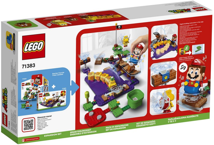 71383 Lego Super Mario Ядовитое болото егозы. Дополнительный набор, Лего Супер Марио - фото 2 - id-p87413147