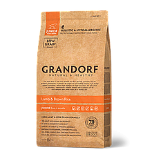 578129 GRANDORF Junior, Грандорф сухой корм для юниоров, ягнёнок с рисом, уп.12 кг.