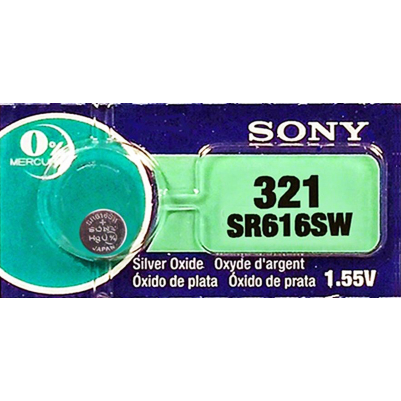 Батарейка Sony 321 SR616SW