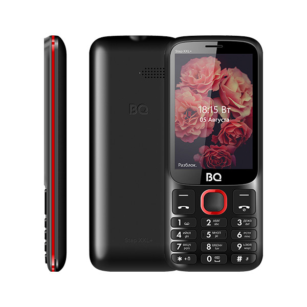 Мобильный телефон BQ 3590 Step XXL+ Black+Red /