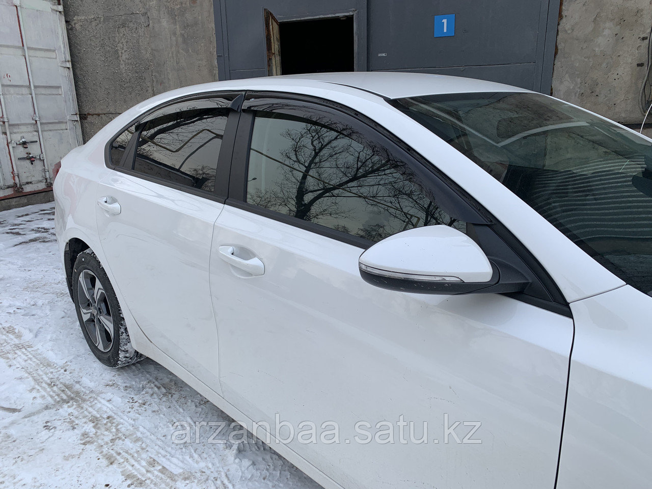 Ветровики Kia Cerato 2018 2019 2020 2021 КИА Церато Серато дефлектор на окна ветровик