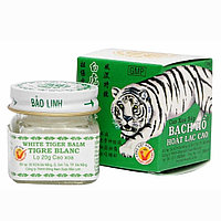 Бальзам "Белый тигр" мазевый массажный бальзам для улучшения кровообращения (20g)