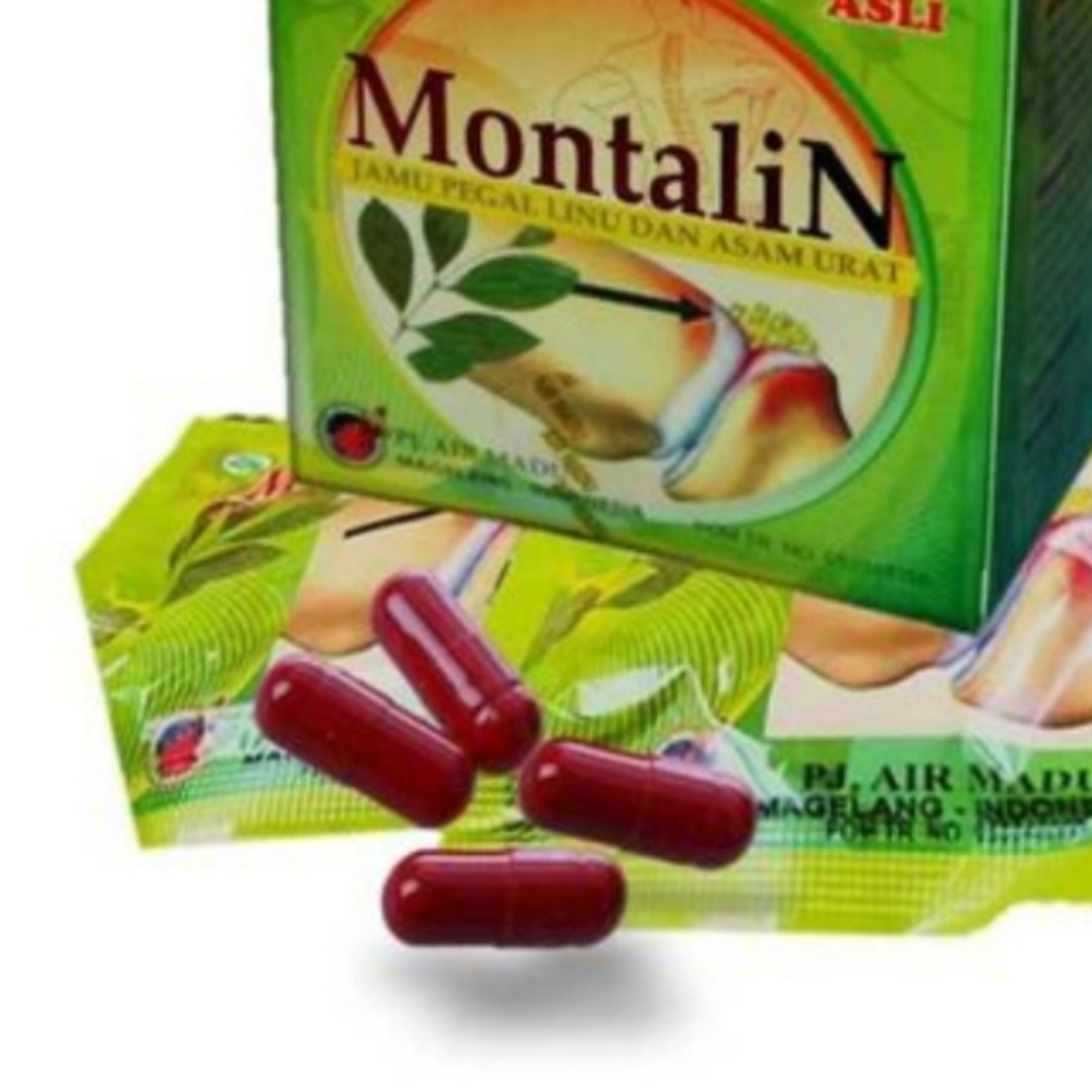 Монталин (Montalin) капсулы против боли в суставах и мышцах (штучно 1 пак.-4 капсулы)