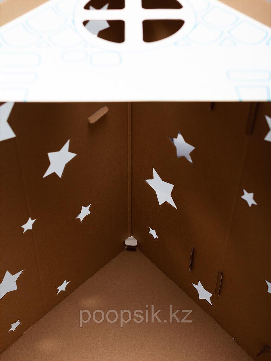 Картонный домик раскраска Хоммик - фото 4 - id-p87448617