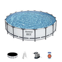 Каркасный бассейн Steel Pro Max Bestwey 56462 (549*122 см, на 23062 литра), фото 2