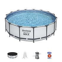 Каркасный бассейн Bestway Steel Pro Max 56438 (457*122 см) на 16015 литра, фото 2