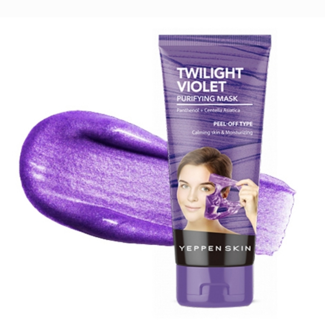 Маска-пленка очищающая Twilight Violet Purifying Mask Peel-off Type YEPPEN SKIN 100 gr.