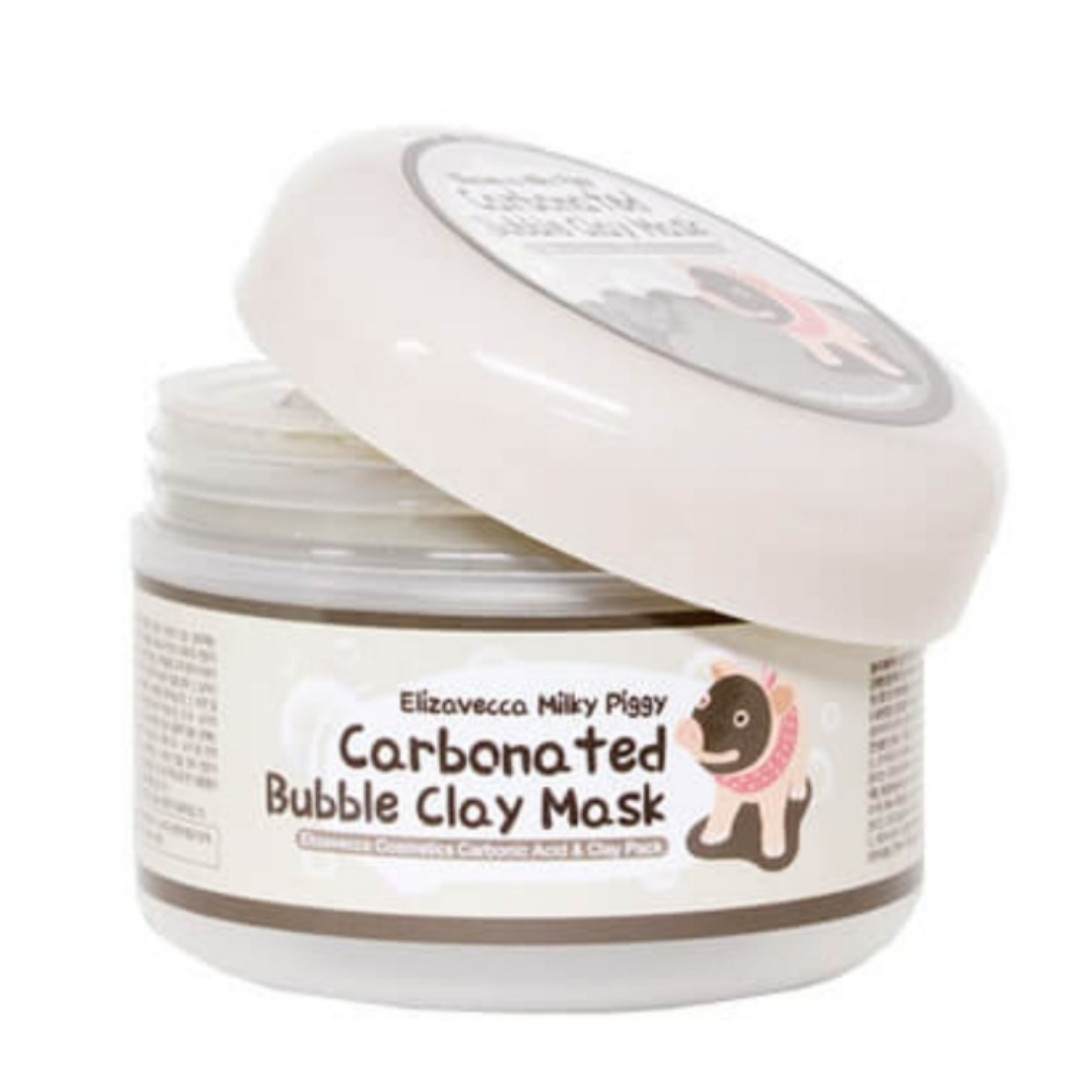 Очищающая глиняно-пузырьковая маска Elizavecca Carbonated Bubble Clay Mask